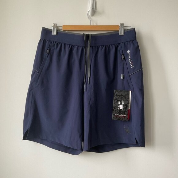 NWT Spyder Nylon Training Shorts Active Sport Quick Dry - Picture 2 of 8